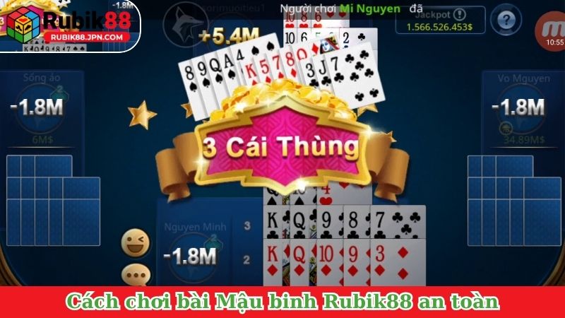 Cách chơi bài Mậu binh Rubik88 an toàn