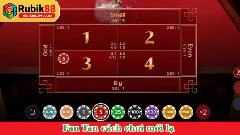 Fan Tan cách chơi mới lạ nhưng không kém phần kịch tính