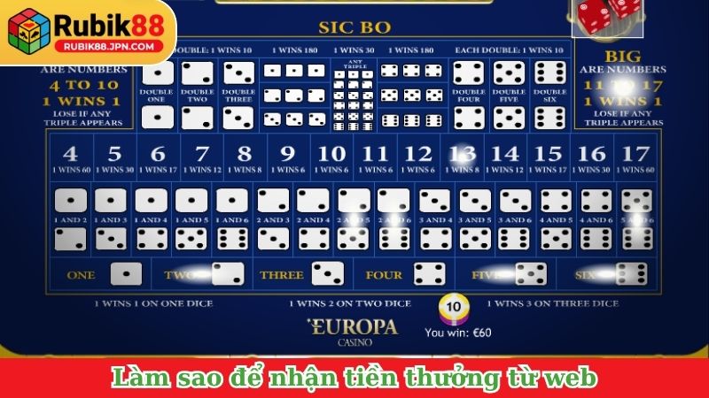 Làm sao để nhận tiền thưởng từ web