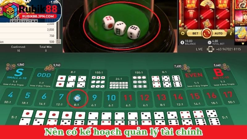 Nên có kế hoạch quản lý tài chính