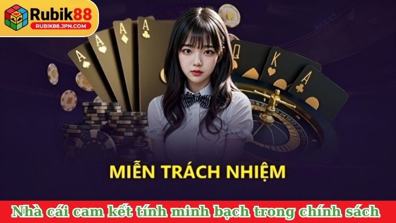 Nhà cái cam kết tính minh bạch trong mọi chính sách&nbsp;
