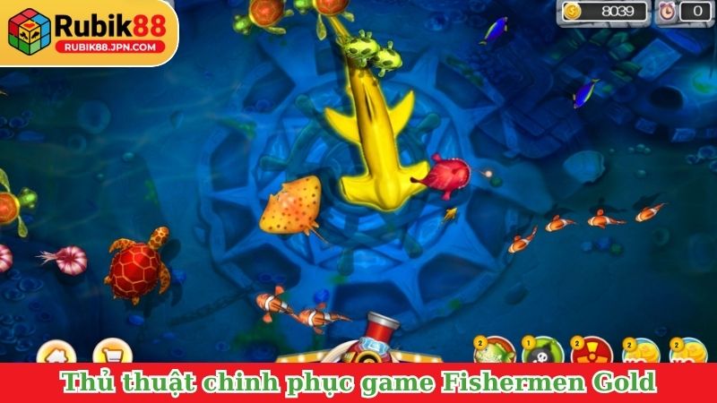 Thủ thuật chinh phục game Fishermen Gold